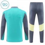 Dječji Ajax Sweatshirt Za Trening Četvrt-Zip 2024-25 Zelena